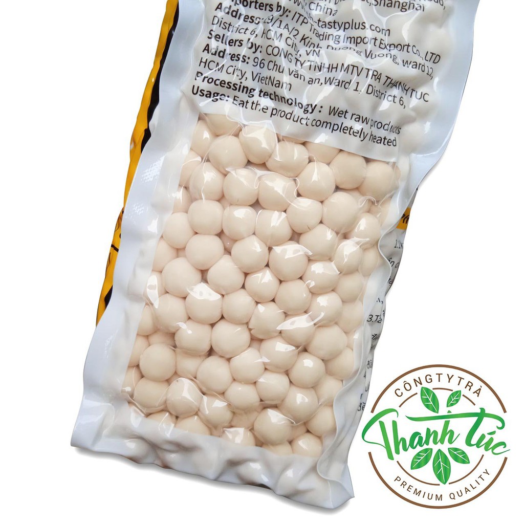 Trân Châu (Caramel, Hoàng Kim) Thanh Túc Pearl Starch Ball Gói 1kg