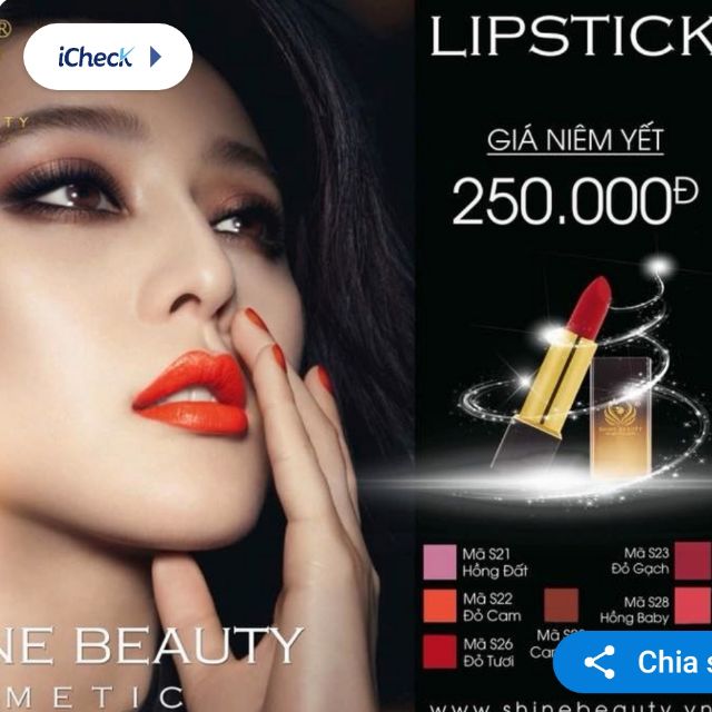 Son lipstick nắp nam châm