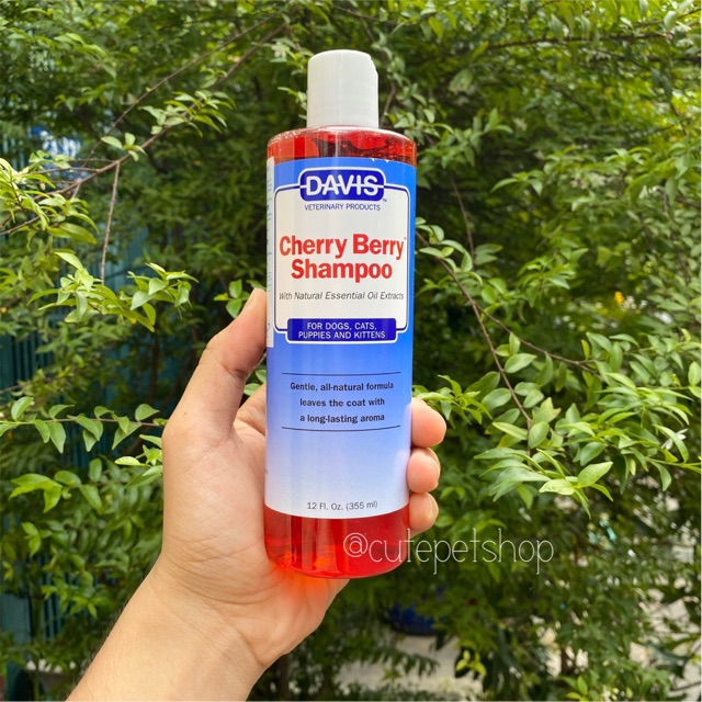 Sữa tắm Davis Cherry Berry - Tắm cực sạch, mượt lông