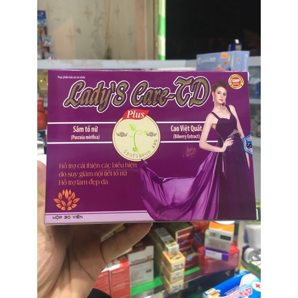 Viên uống giúp tăng nội tiết tố ladys care_td