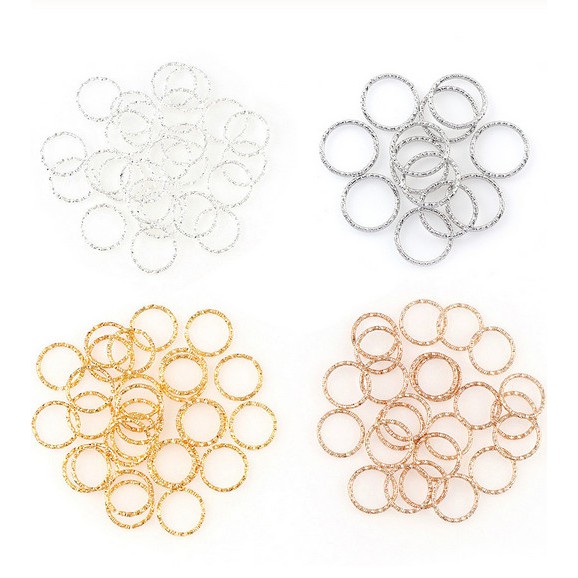 Vòng xoắn tròn 8mm /10mm/12mm/15mm/20mm dùng làm trang sức thời trang