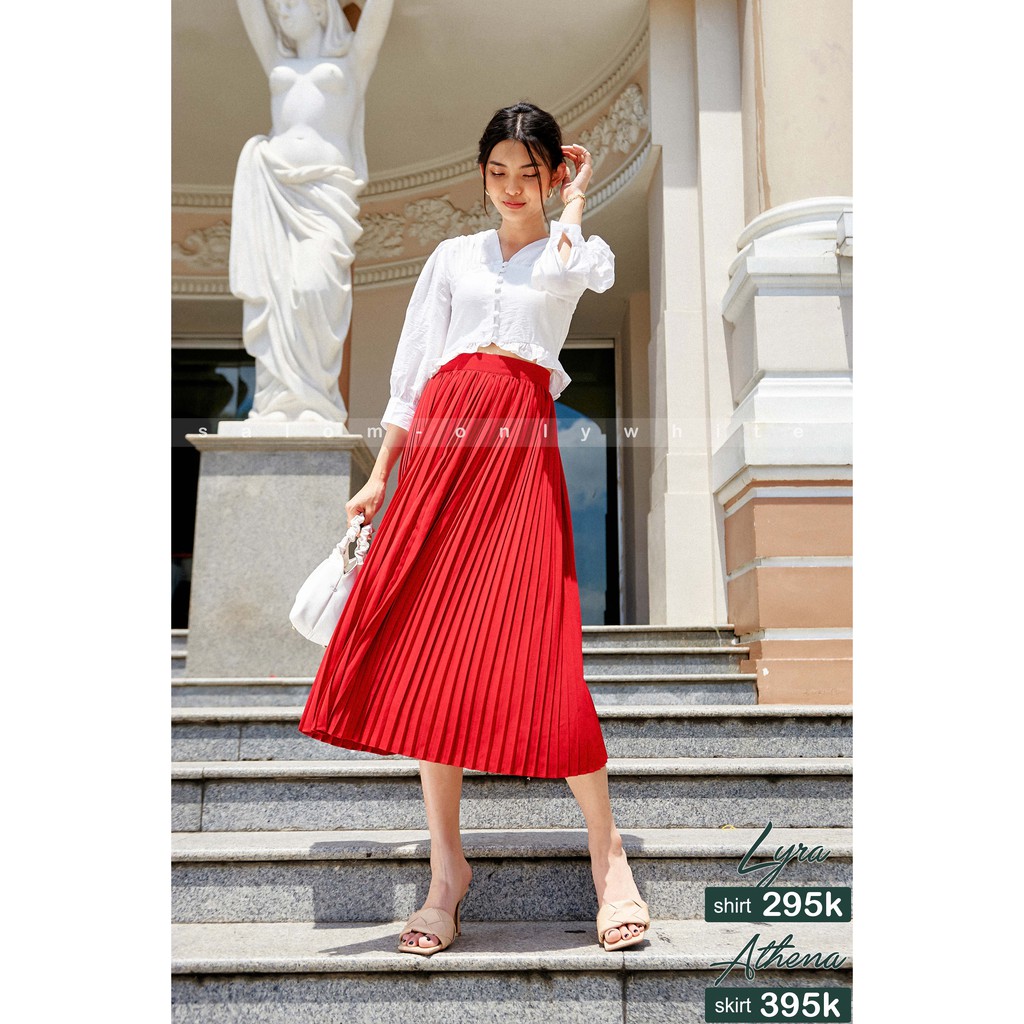 CHÂN VÁY XẾP LI CAO CẤP ATHENA