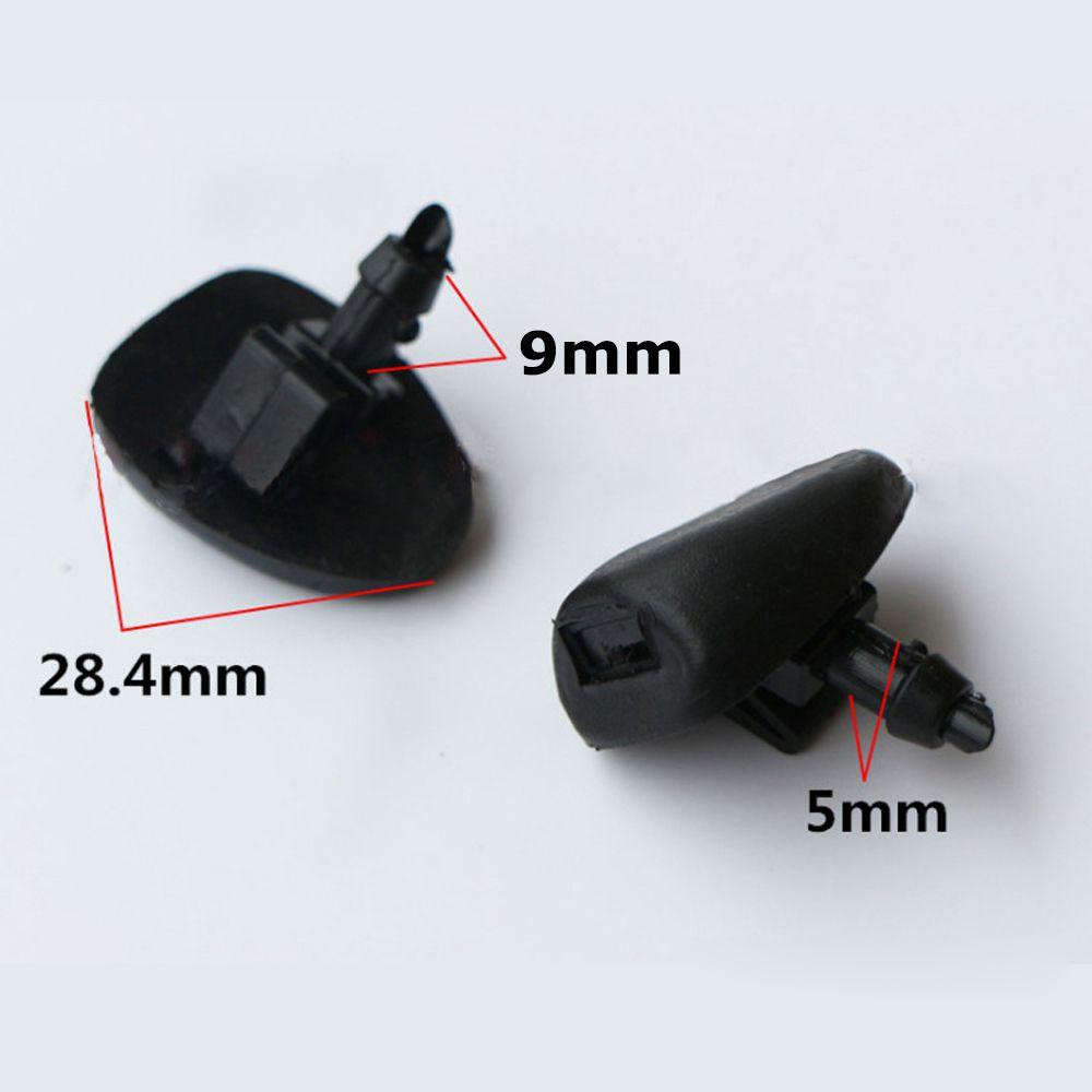 Set 2 Vòi Phun Nước Rửa Kính Chắn Gió Ô Tô Peugeot 407 206 207