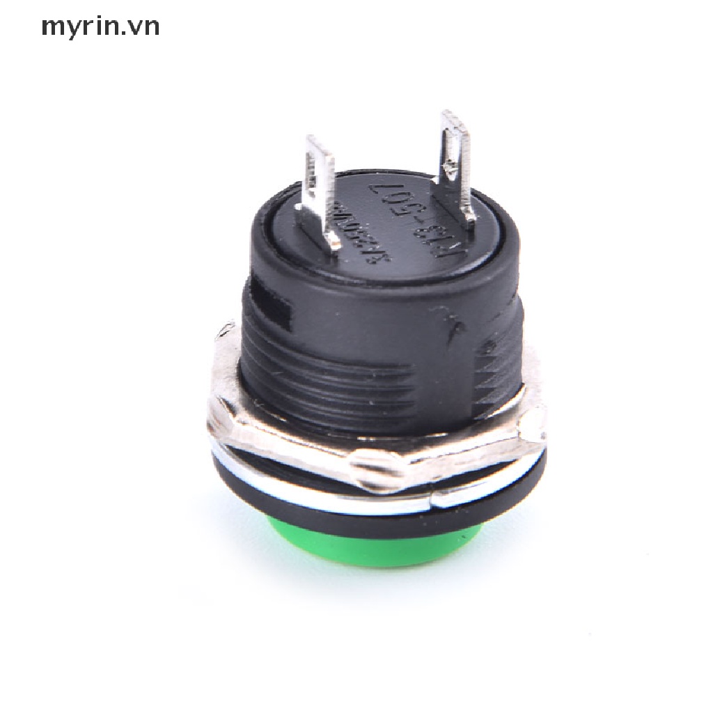 Nút Bấm Nguồn Đèn LED 16mm 12V-24V Chống Thấm Nước Chuyên Dụng Cho Xe Hơi