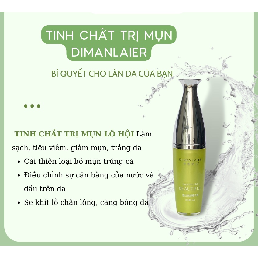 Tinh Chất Lô Hội, Hương Thảo DIMANLAIER Giúp Da Trắng Sáng, Căng Bóng  (20ml) - Tinh chất dưỡng ẩm | TheFaceHolic.com