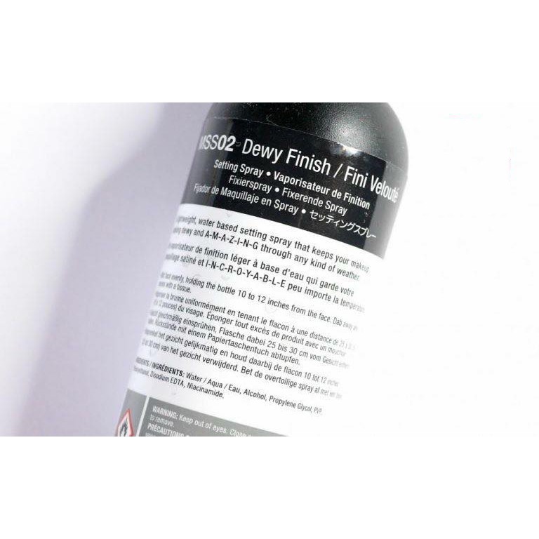 XỊT KHÓA LỚP TRANG ĐIỂM NYX - DEWY FINISH - LONG LASTING SETTING SPRAY (60ML) | BigBuy360 - bigbuy360.vn