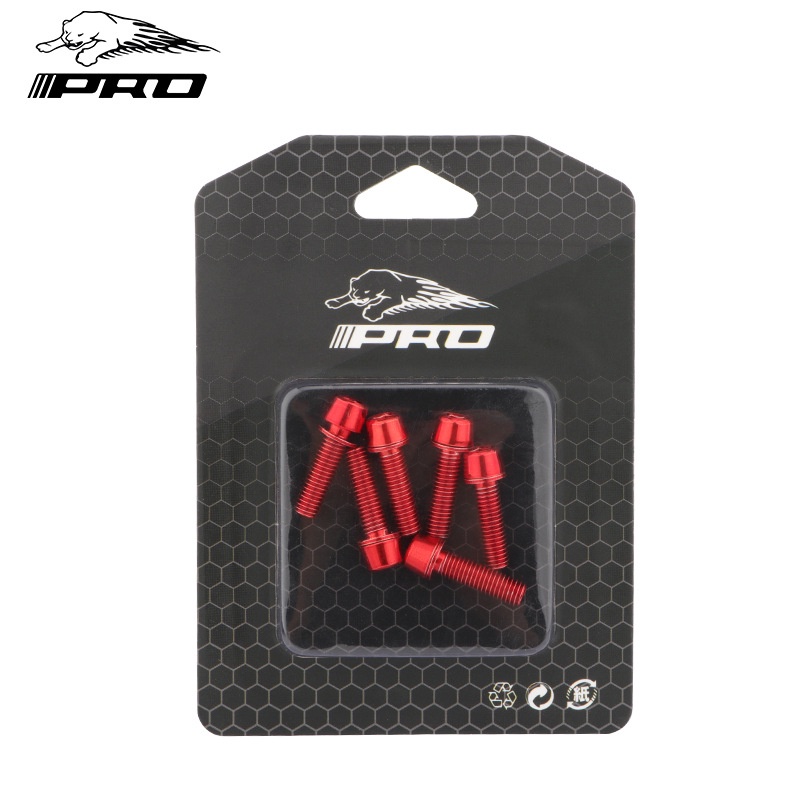 Bộ 6 ốc vít lục giác M5x18 cho Potang tay lái xe đạp
