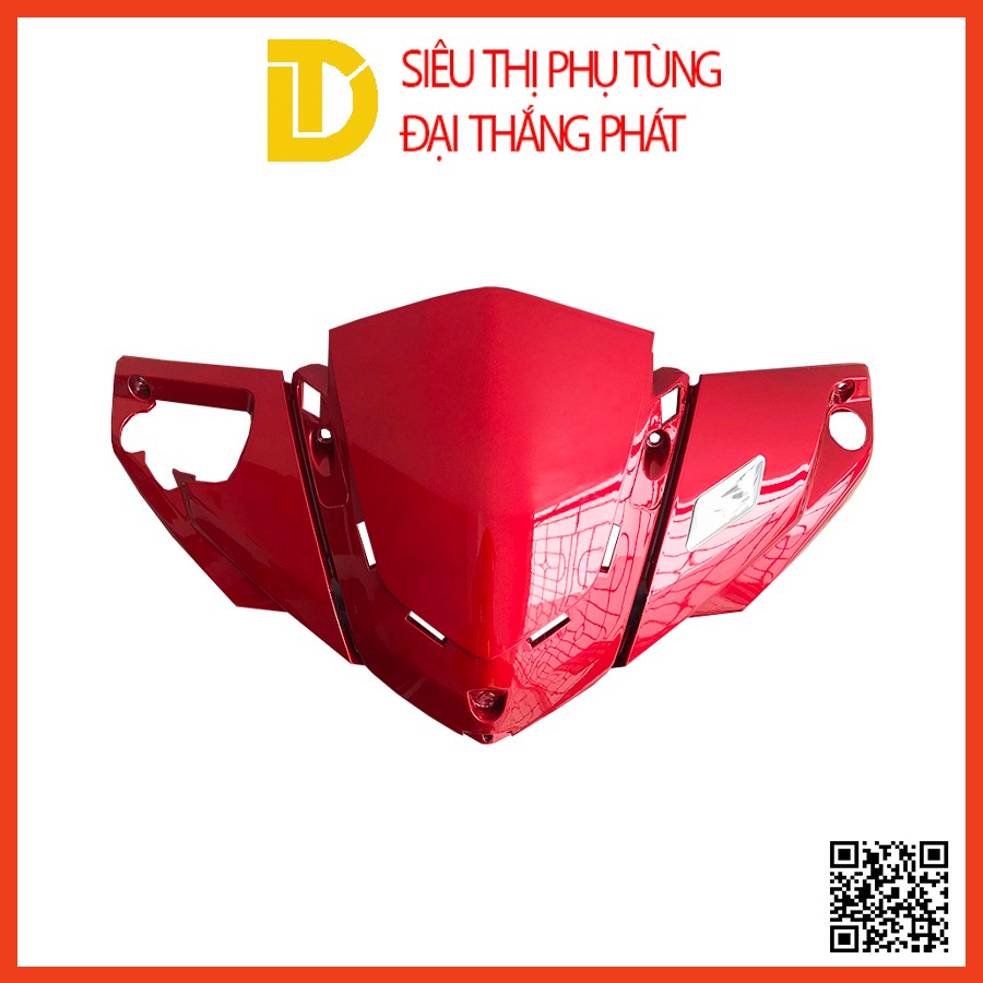 Bộ nắp trước tay lái | Bộ ốp đầu xe Airblade | Air Blade Fi (2009 - 2010) chính hãng Honda 53210-kvg-v20-zd