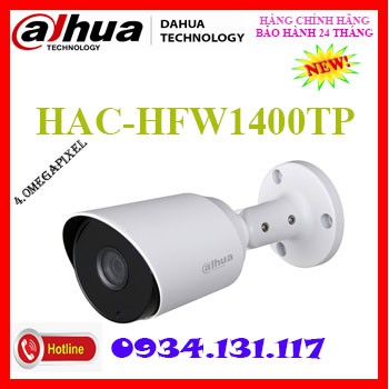 CAMERA DAHUA 4.0MP HAC-HFW1400TP