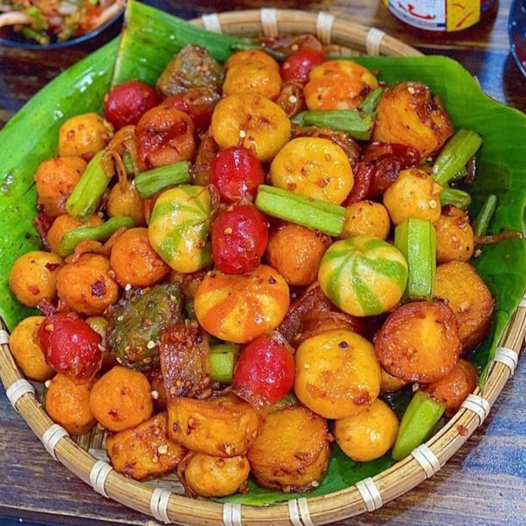 Viên xiên thả lẩu❤️túi 500gr❤️hàng công ty❤️Tmart - Thực phẩm sạch