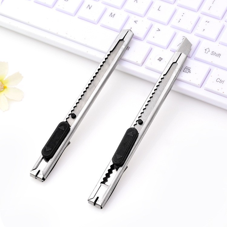 Dao Rọc Giấy Inox Mini Nhỏ Gọn Tiện Ích Đa Chức Năng