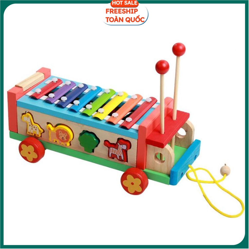 Đàn Gỗ Hình Xe Thú Cho Bé Yêu Dream Toy USA 2697