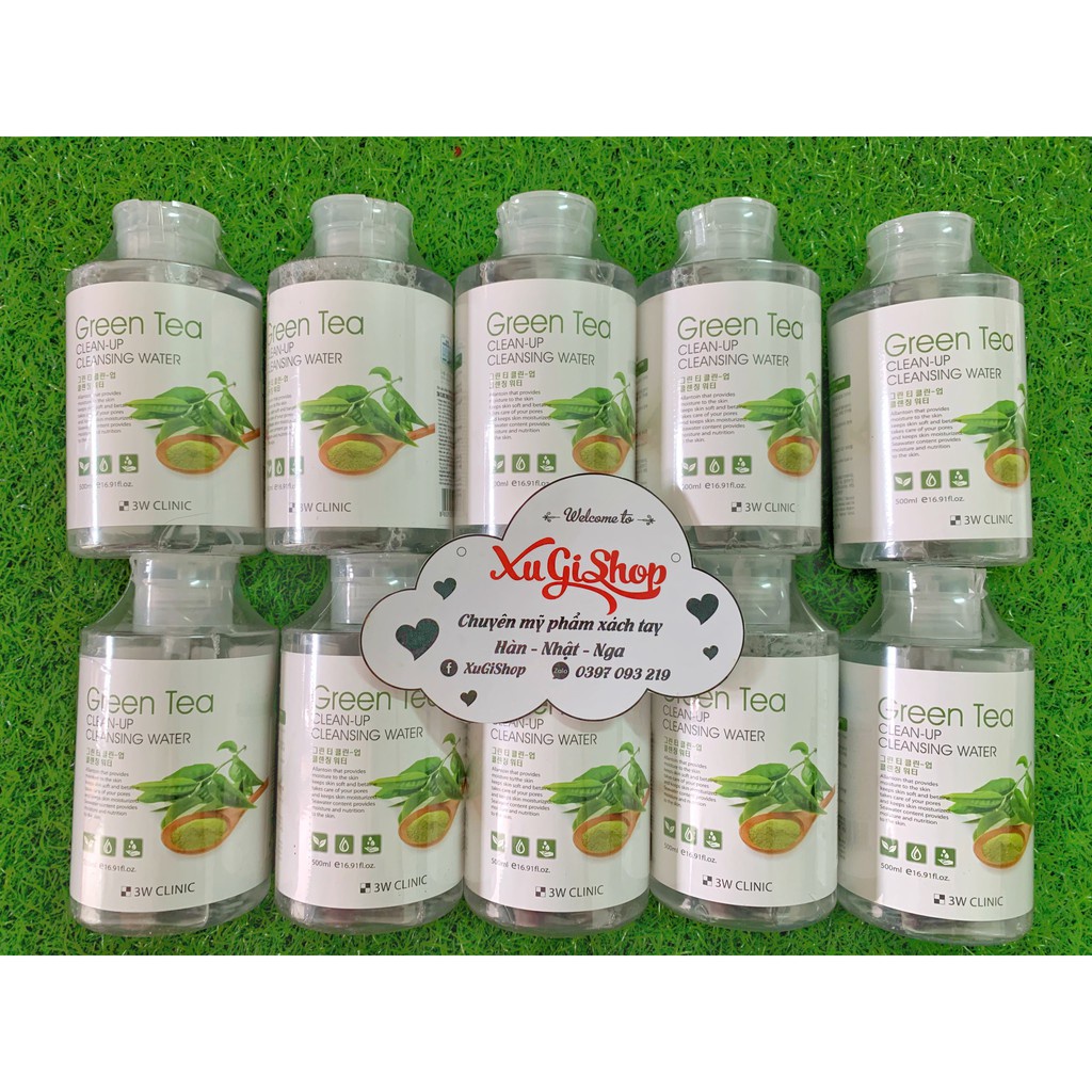 Nước tẩy trang 🔸HÀNG LOẠI 1🔸 nước tẩy trang trà xanh tẩy sạch các lớp trang điểm một cách nhẹ nhàn | BigBuy360 - bigbuy360.vn
