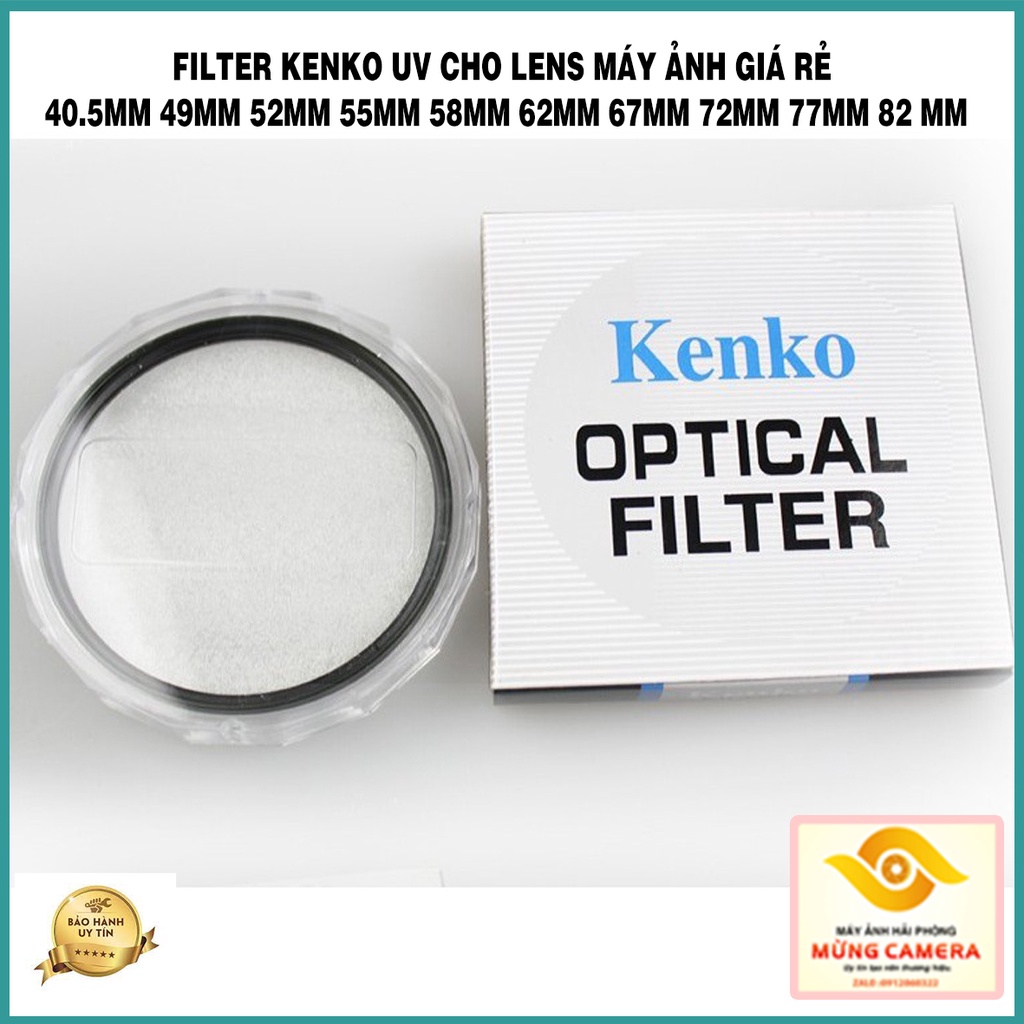 Kính Lọc Kenko UV - Kenko Filter UV