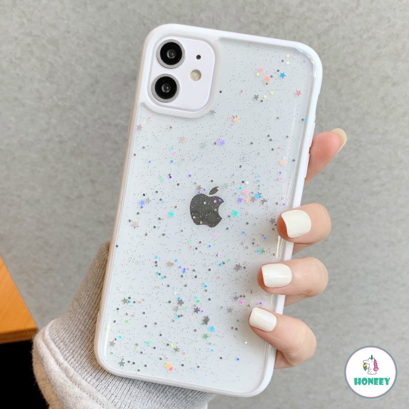 Ins Simple Starlight Matter Bling Glitter Case Glitter TPU Case for Phone 11 Pro Max X Xs Max XR Phone 8 7 Plus SE 2020 | BigBuy360 - bigbuy360.vn