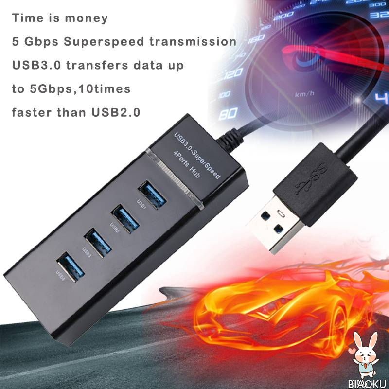 Bộ Chia 4 Cổng Usb 3.0 Tốc Độ Cao