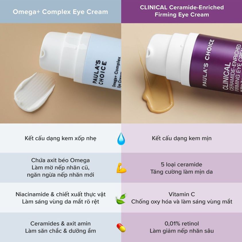 [PAULA'S CHOICE] Kem mắt chứa Omega chống lão hóa Paula's Choice Omega+ Complex Eye Cream (Mã 7500)