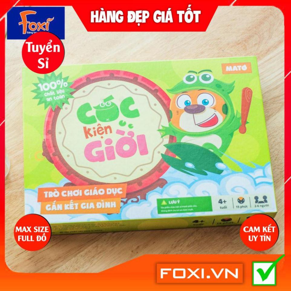 Trò chơi Cóc Kiện Trời-đồ chơi gắn kết gia đình-mang lại nhiều giá trị quý báu-giúp tăng khả năng sáng tạo,tư duy cho bé