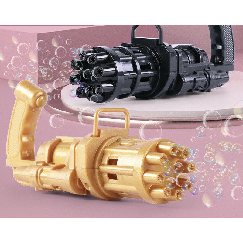 Đồ chơi máy tạo bong bóng xà phòng cho bé