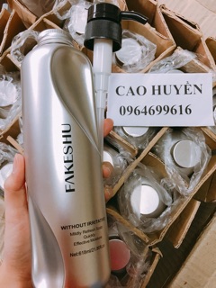 Hấp phủ lụa tơ tằm phục hồi tóc Fakeshu