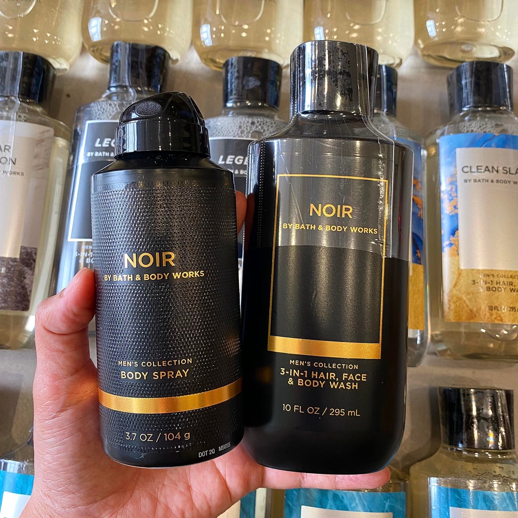 Sữa Tắm nam Bath and Body Works 3trong1 295ml