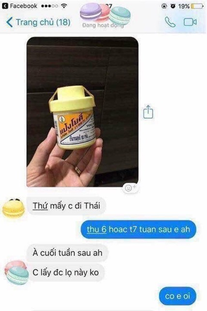 PHẤN KHỬ MÙI HÔI CHÂN THÁI