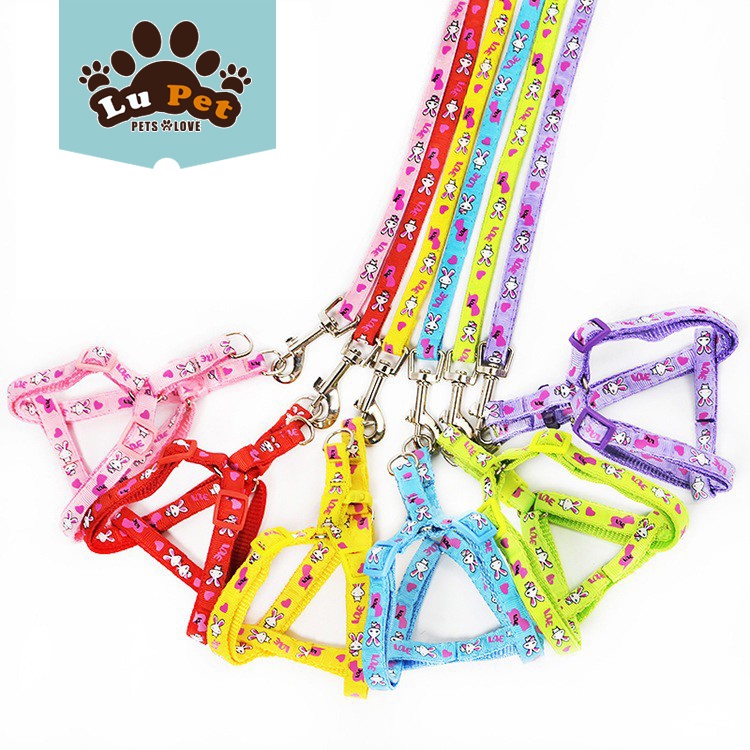 Dây Dắt Chó Mèo Cao Cấp - Dây Dắt Kèm Đai Yếm Cho Chó Mèo LUPETVN