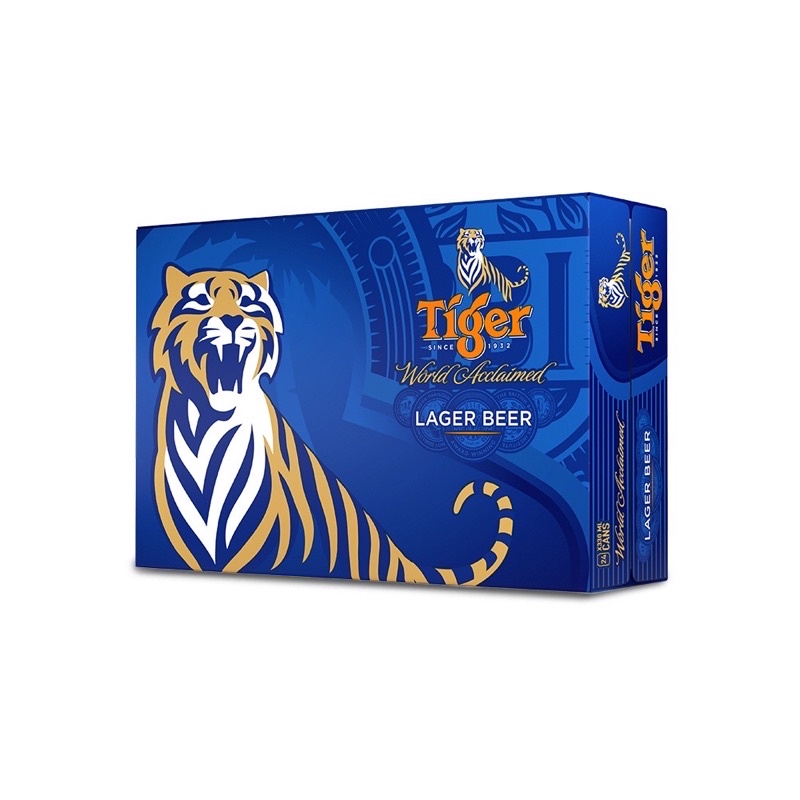 (hỏa tốc HCM) thùng 24 lon bia Tiger 300ml/lon