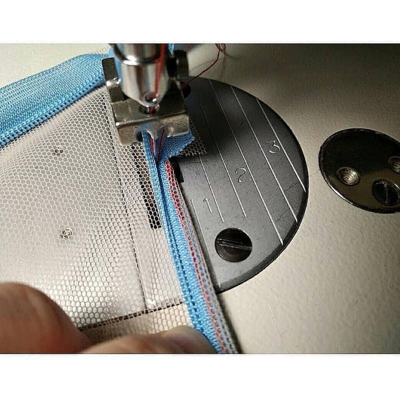 Chân vịt may dây kéo giọt nước