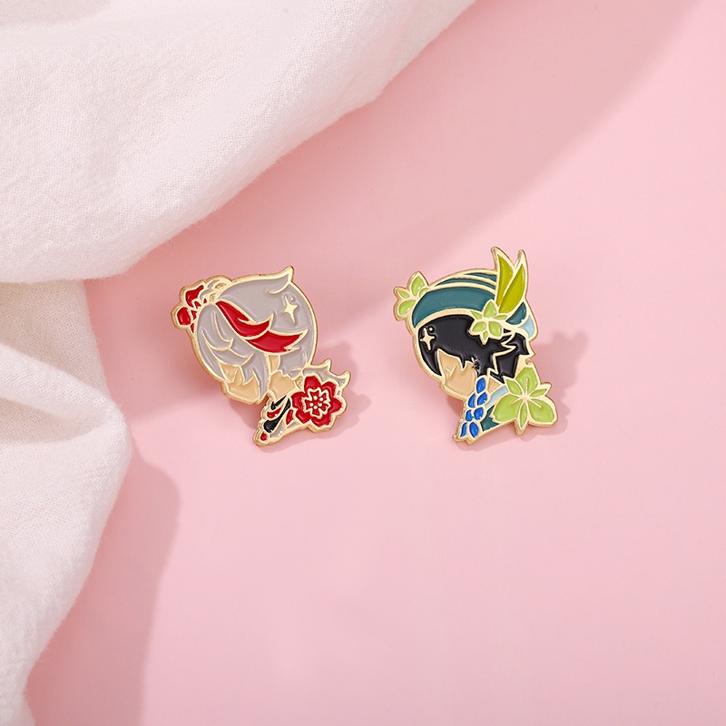 Huy Hiệu Cài Áo Hình Nhân Vật Hoạt Hình Anime Đáng Yêu