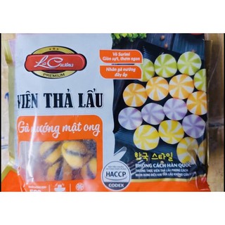 [NOWSHIP 1H] Viên thả lẩu bánh bao gà nướng mật ong gói 500gam