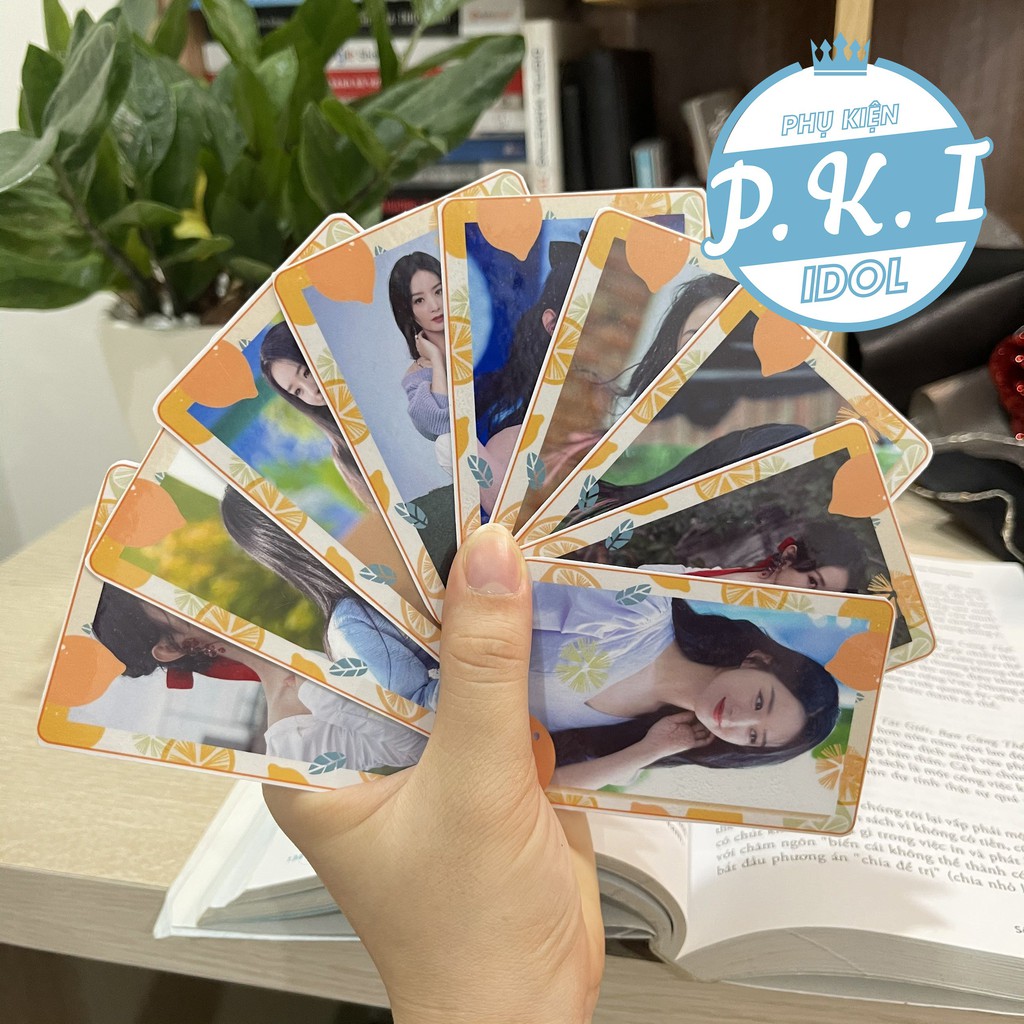 Bộ Card Cứng In Hình Diễn Viên Triệu Duệ Dĩnh Góc Sang Trọng