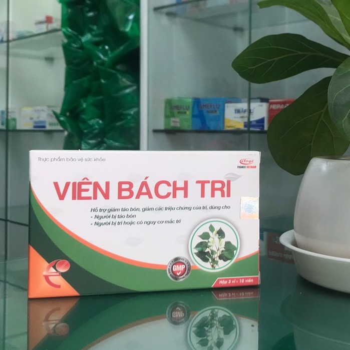 Vien Bách Tri – Hỗ trợ giảm táo bón, tăng sức bền thành mạch, giảm các triệu chứng của trĩ nội, trĩ ngoại (30 viên)