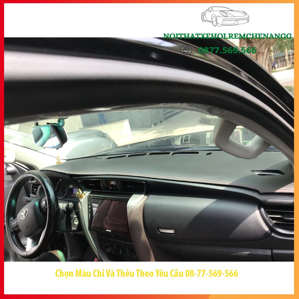 THAM TAPLO GỖ TOYOTA FORTUNER DA VÂN GỖ DA CARBON NHUNG LÔNG CỪU 3 LỚP CÓ CHỐNG TRƯỢT THẢM PHỦ LÓT CHE NẮNG TAPLO