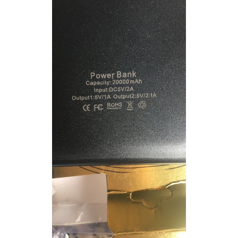 Sạc Dự Phòng Chữ Nhật SMART POWER BANK 20.000mah