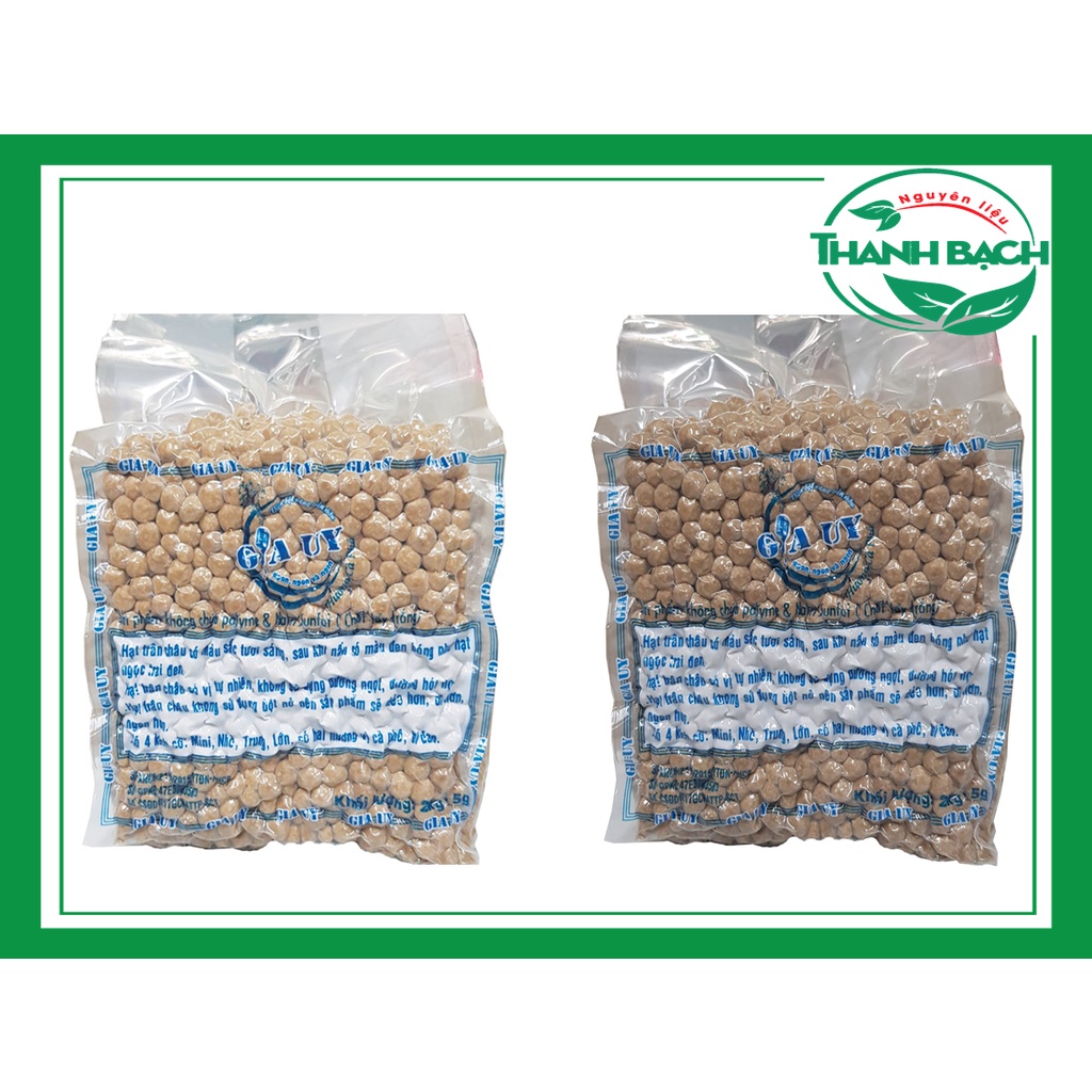 Trân châu Gia Uy gói 2kg ( cafe, bí đao trắng, bí đao đen )