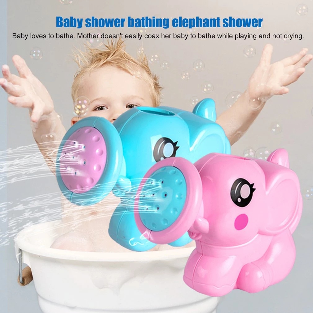 Đồ Chơi Phun Nước Bằng Nhựa Hình Chú Voi Hoạt Hình Dễ Thương Cho Trẻ Em
