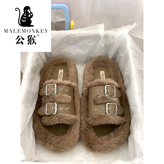 Dép Bông Đi Trong Nhà Giữ Ấm Cho Nữ