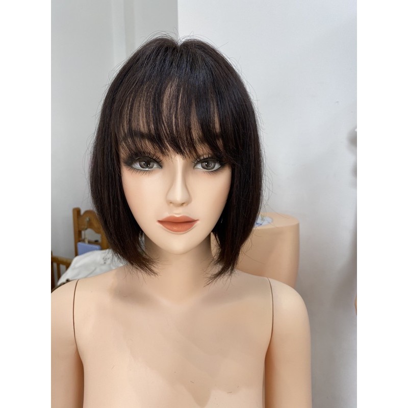 ❤Tóc THẬT - Tóc giả nguyên đầu bằng tóc thật