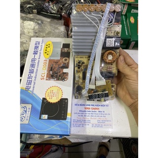 Bo mạch bếp từ 7 phím scl d003