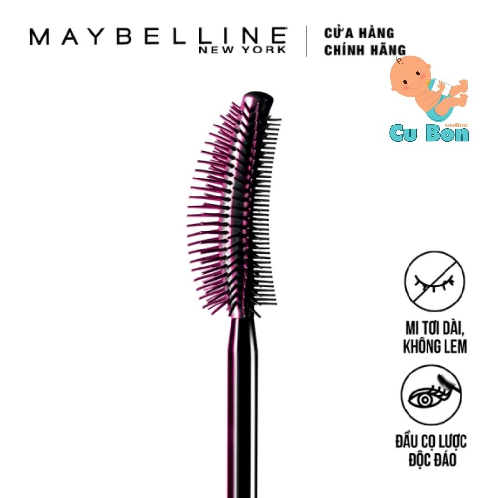 Chuốt mi Mascara Maybelline Lash Sensational Mascara của Mỹ là chải lông mi lập tức làm dài cong và dày mi gấp 5 lần