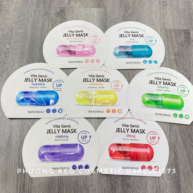 MẶT NẠ BANOBAGI VITA GENIC JELLY MASK 2020