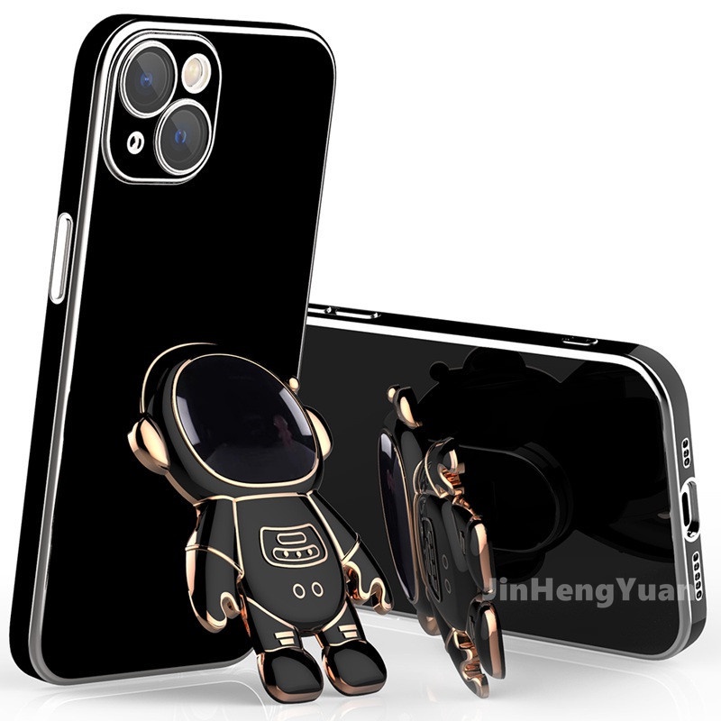Ốp Điện Thoại Silicon Họa Tiết Phi Hành Gia 6D Cho Iphone 13 11 12 Pro MAX 7 8 Plus X XS XR MAX 12 Mini 13 Mini
