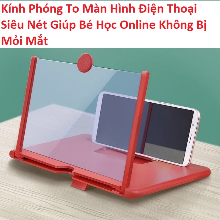 Kính Phóng To Màn Hình Điện Thoại Siêu Nét Giúp Bé Học Online Không Bị Mỏi Mắt