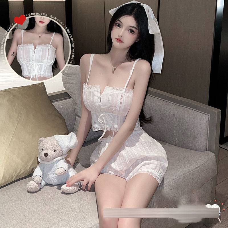 Bộ Đồ Ngủ Hóa Trang Cô Hầu Gái Gợi Cảm Dễ Thương