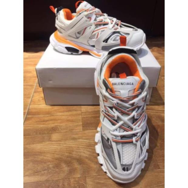 . [ Real] Giày Balenciaga Track 3.0 Orange Xịn Xò new new new . 2020 : Ad821 ❕ ↺ * -v12 < : '