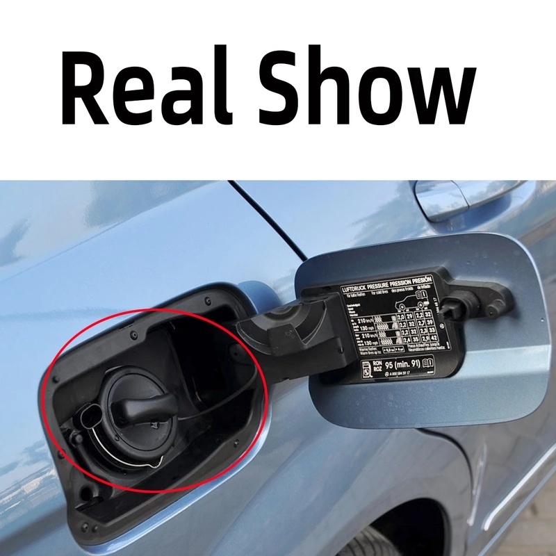 Mới Nắp Đậy Bình Xăng Kèm Dây Cáp Chuyên Dụng Cho BMW 1 3 5 6 7 Series X3 X5 X6 /