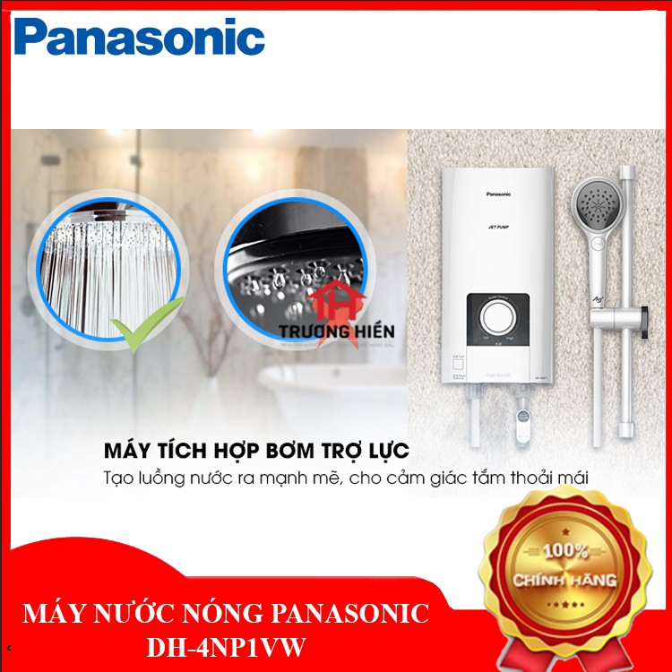 Máy nước nóng Panasonic DH-4NP1VW