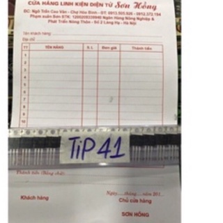 10 con Transistor Tip 41 bán dẫn