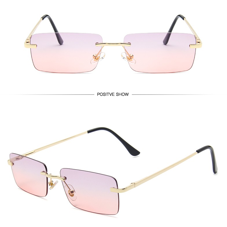 Kính mát gọng kim loại thời trang cho nam và nữ